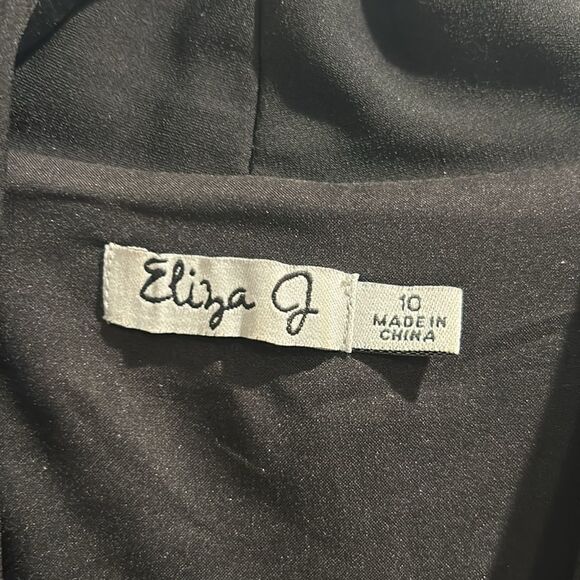 Eliza J Black Dress, Size 10 - Picture 10 of 11